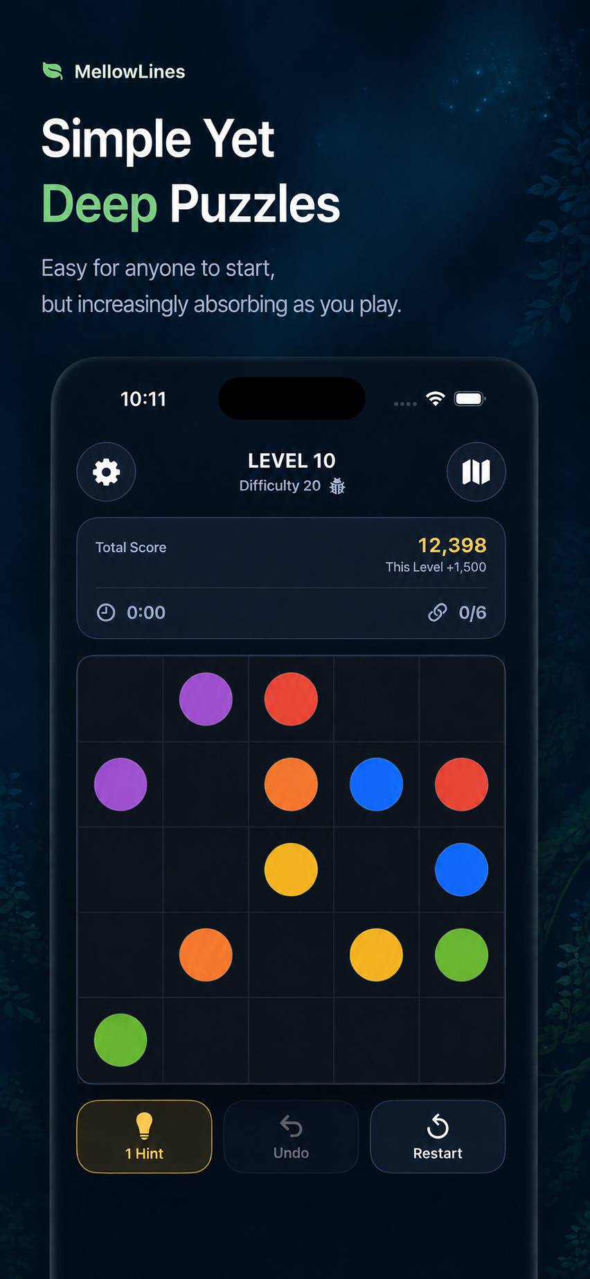 Color line puzzle